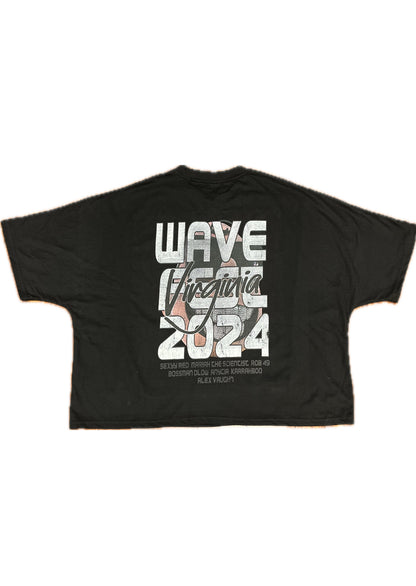 The Wavy Tee BLACK