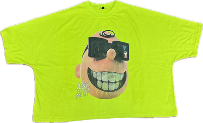 The Wavy Tee LIME