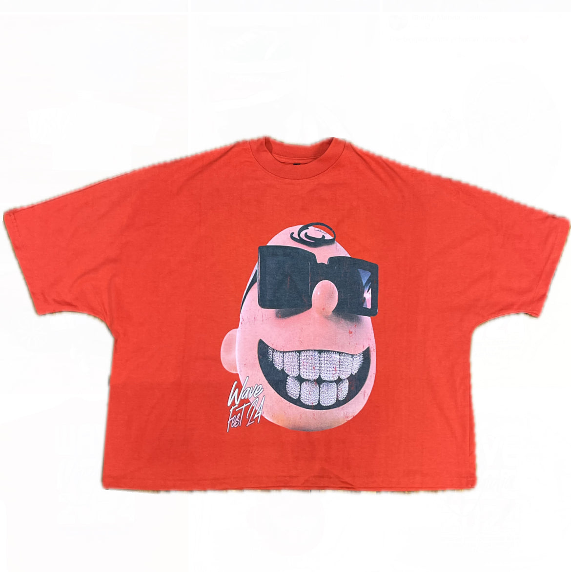The Wavy Tee RED