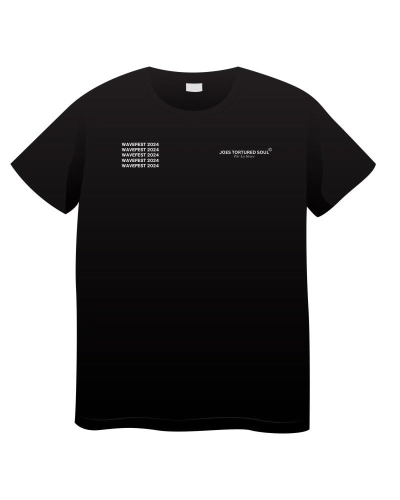 I am the Wave Tee Black