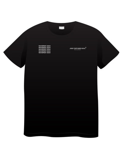 I am the Wave Tee Black