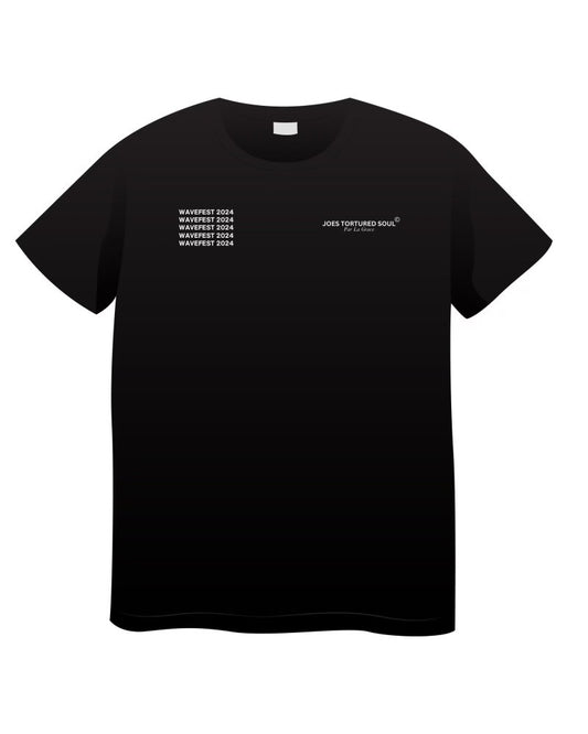 I am the Wave Tee Black